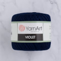 YarnArt Violet Yarn, Navy Blue - 0066