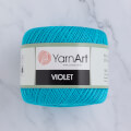YarnArt Violet Yarn, Turquoise - 0008