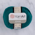 YarnArt Jeans Knitting Yarn, Petrol Green - 63