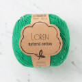 Loren Natural Cotton Yarn, Green - R028