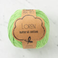 Loren Natural Cotton Yarn, Green - R088