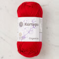 Kartopu Organica 50gr Kırmızı El Örgü İpi - K1124