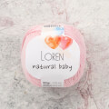 Loren Natural Baby Açık Pembe El Örgü İpi - R094