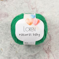 Loren Natural Baby Yeşil El Örgü İpi - R028