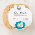 La Mia Pastel Cotton Koyu Bej El Örgü İpi - L177