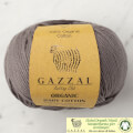 Gazzal Organic Baby Cotton Yarn, Grey - 435
