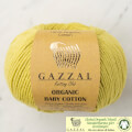 Gazzal Organic Baby Cotton Elma Yeşili Bebek Yünü - 426
