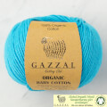Gazzal Organic Baby Cotton Yarn, Turquiose - 424