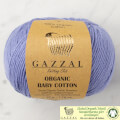 Gazzal Organic Baby Cotton Lila Bebek Yünü - 428