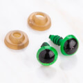 Loren 8 mm 5 Pairs Amigurumi Safety Plastic Eyes, Green