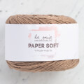 La Mia Paper Soft Yarn, Light Brown - L212
