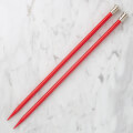 Kartopu 7 mm 25 cm Knitting Needles for Kid, Red