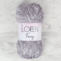 Loren Furry Gri El Örgü İpi - RF006