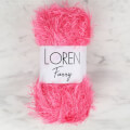 Loren Furry Koyu Pembe El Örgü İpi - RF016