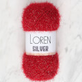 Loren Silver Bordo El Örgü İpi - RS0024