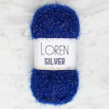 Loren Silver Saks Mavisi El Örgü İpi - RS0004