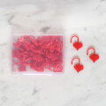 Loren 50 pcs Heart Shaped Stitch Markers
