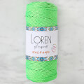 Loren Macrame Neon Yeşil El Örgü İpi - L115