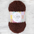 Loren Lamb Baby Yarn, Brown - R043