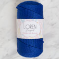 Loren Polyester Soft Macrame Saks Mavisi El Örgü İpi - LM029