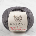 Gazzal Baby Cotton XL Koyu Gri Bebek Yünü - 3450XL