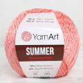 YarnArt Summer Yarn, Vermilion- 10