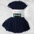 YarnArt Macrame Braided Knitting Yarn, Navy Blue -784