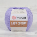 YarnArt Baby Cotton Lila El Örgü İpi - 417
