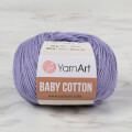 YarnArt Baby Cotton Lila El Örgü İpi - 418