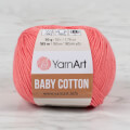 YarnArt Baby Cotton Nar Çiçeği El Örgü İpi - 420