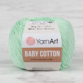 YarnArt Baby Cotton Açık Yeşil El Örgü İpi - 435