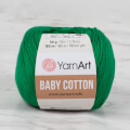 YarnArt Baby Cotton Yeşil El Örgü İpi - 442