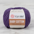 YarnArt Baby Cotton Mor El Örgü İpi - 455