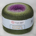 Yarnart Flowers Alpaca 250 Gr Knitting Yarn, Variegated - 435