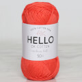 Hello Knitting Yarn, Orange - 115
