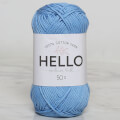 Hello Knitting Yarn, Baby Blue - 147