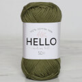 Hello Knitting Yarn, Dark Green - 172