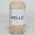 Hello Knitting Yarn, Ecru - 173