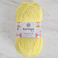 Kartopu Yumurcak Velvet Knitting Yarn, Yellow - K333