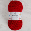 Kartopu Yumurcak Velvet Knitting Yarn, Dark Red - K126