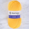 Kartopu Ak-Soft Knitting Yarn, Yellow - K307