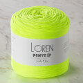Loren Penye Kumaş El Örgü İpi Neon Yeşil - 1