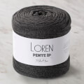 Loren T-shirt Yarn, Anthracite - 22