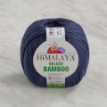 Himalaya Deluxe Bamboo Koyu Mavi El Örgü İpi 124-28