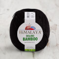 Himalaya Deluxe Bamboo Siyah El Örgü İpi 124-29