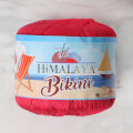 Himalaya Bikini Knitting Yarn, Dark Red - 80607