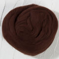 Kartopu Natural Wool Roving Felt, Brown - K894