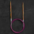 KnitPro Symfonie 5 mm 100 cm Ahşap Misinalı Şiş - 21354