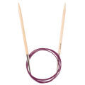 KnitPro Basix Birch 6mm 120cm Fixed Circular Knitting Needles - 35352