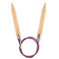 KnitPro Basix Birch 15mm 120cm Fixed Circular Knitting Needles- 35359